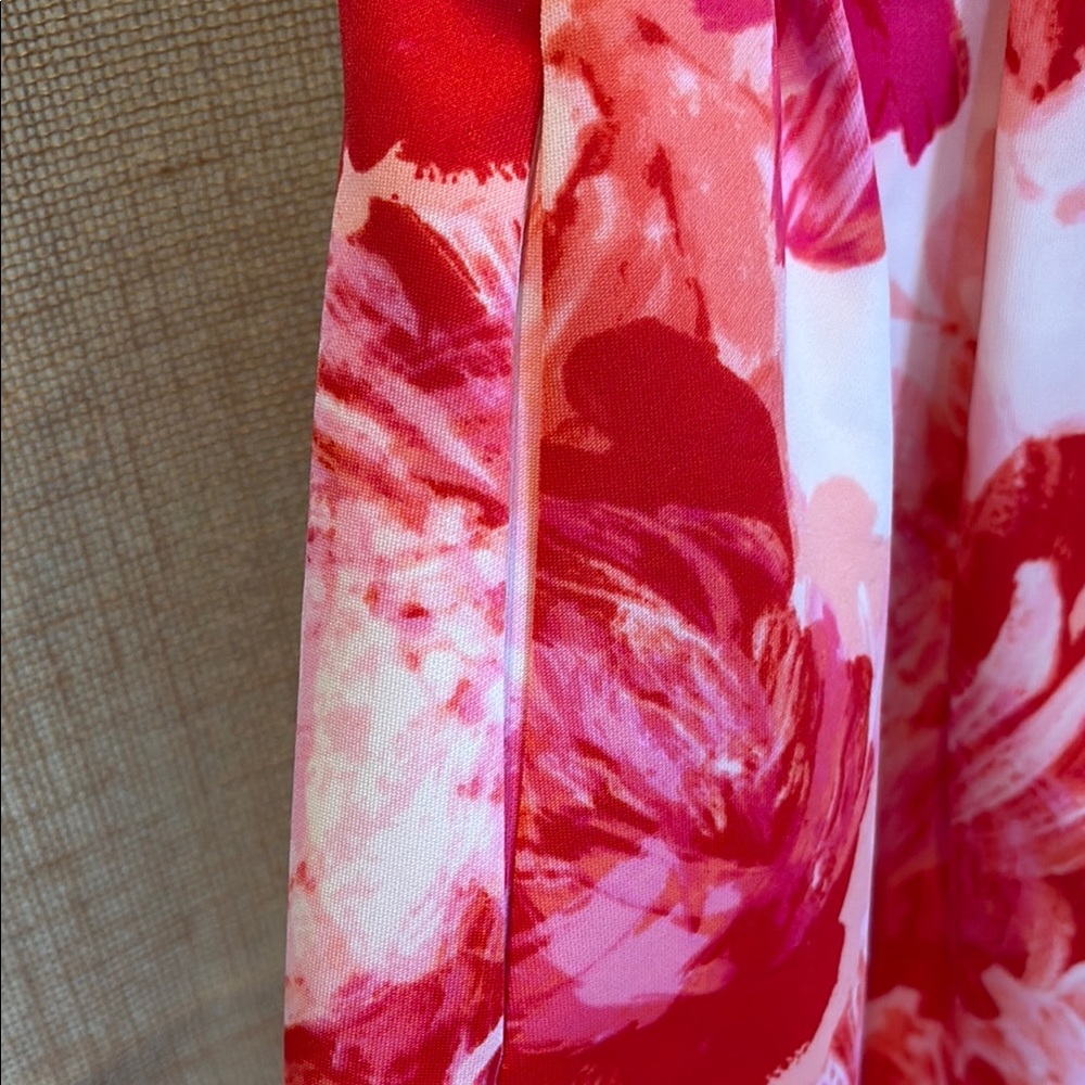 Jessica H. Floral Pink Sleeveless Dress - Picture 6 of 10